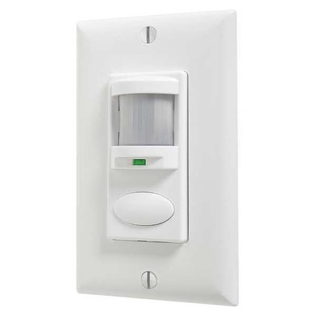 Sensorswitch Occupancy Sensor, PIR/Mic, 2025sq ft, White WSD PDT WH | Zoro
