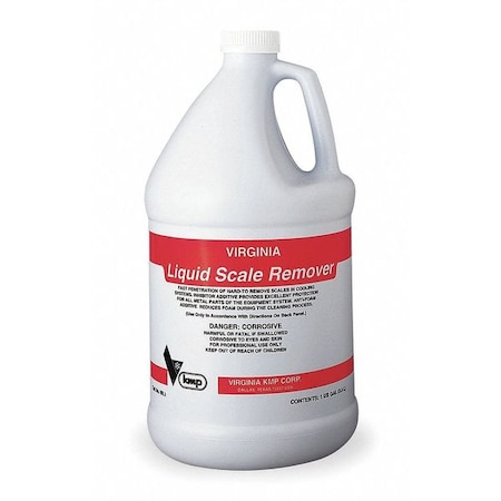 Virginia Kmp Scale Remover, Liquid, 1 gal. WL1