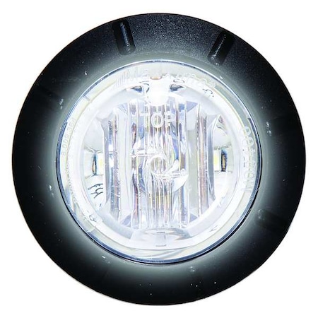 Maxxima Courtesy Light, 6 LED, 1-1/4In Round, White M09400WCL