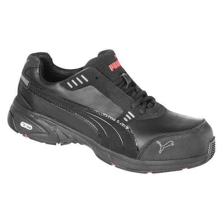 Puma Safety Shoes Men's, Composite Toe, Athletic Shoe, 9, EE, Black, 642575 642575-09
