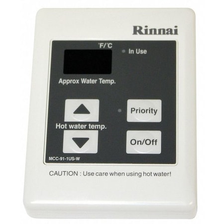 Rinnai Commercial Remote Controller MCC-91-2W