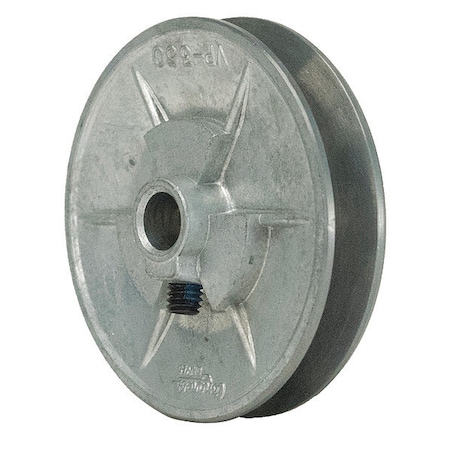 Essick Air 5/8" Fixed Bore 1 Groove Variable Pitch Pulley 3.5" OD 110308
