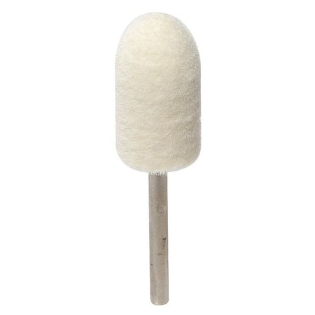 Spartan Felt Felt Bob, Med, MS-3, 3/8x1/2 L 6FGF2