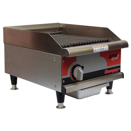 Apw Wyott 26-3/4" x 18" x 15-1/2 Manual Gas Griddle GGM-18S