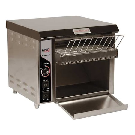 Apw Wyott 14-3/4" Stainless Steel Radiant Conveyor Toaster AT Express 120V