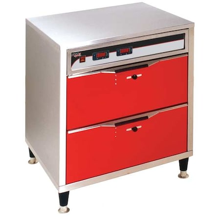 Apw Wyott Digital Holding Drawers, 2 Drawers HDXi-2 120V