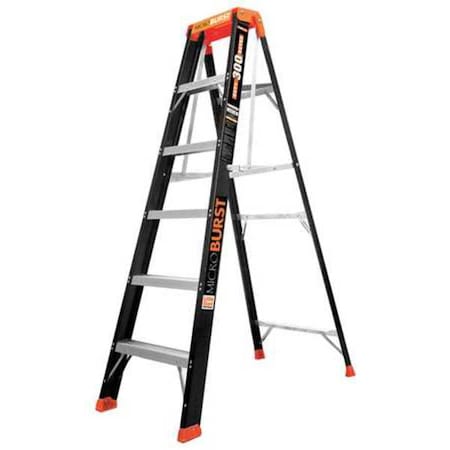 Little Giant Ladders Stepladder, Fiberglass, 300 lb Load Capacity 15705-001