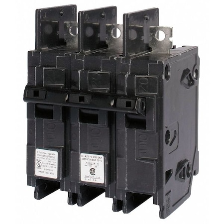 Siemens Miniature Circuit Breaker, BQH Series, 45A, 3 Pole, 240V AC, 22kA at 240V AC BQ3B045H
