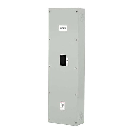 Siemens Circuit Breaker Enclosure, F6N, 3 Spaces, 250A, Main Circuit Breaker F6N1S