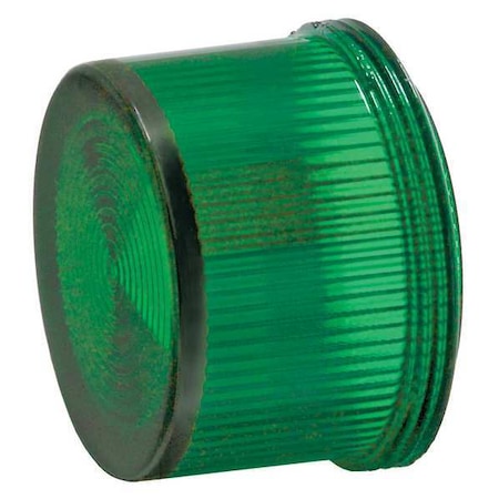 Siemens Pilot Light Lens, 30mm, Green, Plastic, PK5 52RA4S3