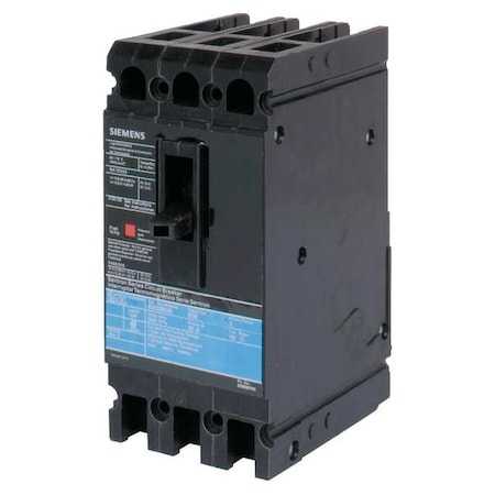 Siemens Molded Case Circuit Breaker, ED2 Series, 45A, 3 Pole, 240V AC, 10kA at 240V AC ED23B045