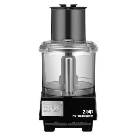 Waring Commercial 2.5 qt.Food Processor, Black WFP11S