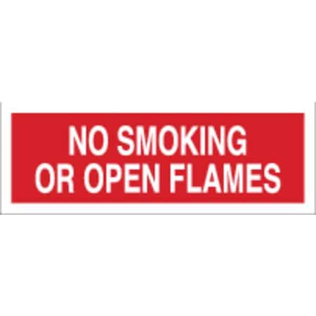 Brady No Smoking Sign, 5 in H, 14 in W, Polyester, Rectangle, English, 88448 88448