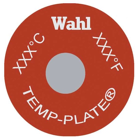 WAHL Non-Rev Temp Indicator, Kapton, PK20 414-400F-204C