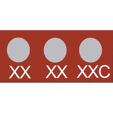 Wahl Temp Indicator, Strip, Red, 10PK 430-160C