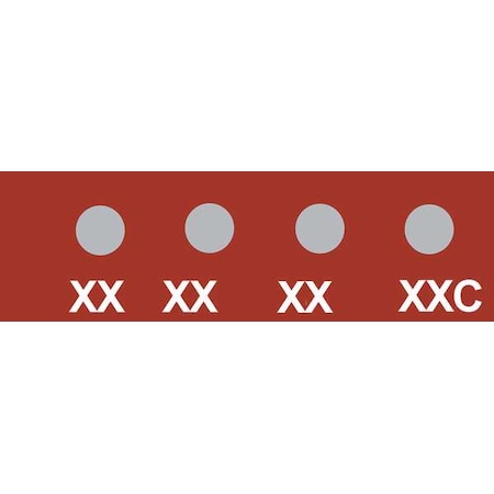 Wahl Temp Indicator, Strip, Red, 10PK 441-137C