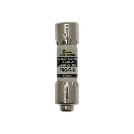 Eaton Bussmann CC Class, Time-Delay, 5A, 600V AC, Non-Indicating FNQ-R-5