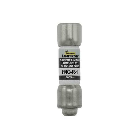 Eaton Bussmann CC Class, Time-Delay, 1A, 600V AC, Non-Indicating FNQ-R-1