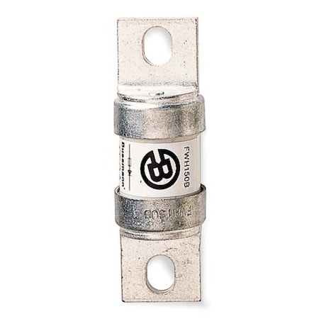 EATON BUSSMANN Semiconductor Fuse, FWH-B Series, 125A, Fast-Acting, 500V AC, Bolt-On FWH-125B