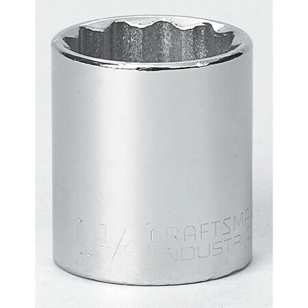 Craftsman Industrial 1/2" Drive, Spline SAE Socket, 12 Points 9-2427