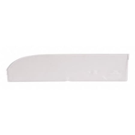 Akro-Mils Polycarbonate Divider, Clear, 9-7/8" L, 2-1/4" H, 6 PK 405A5