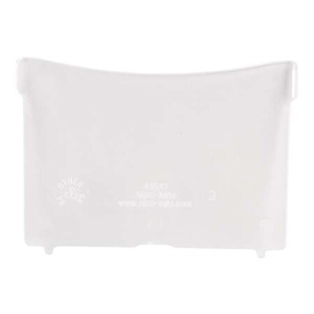 Akro-Mils Industrial Grade Polymer Divider, Clear, 3-3/8" L, 2-1/4" H, 8 PK 415A1