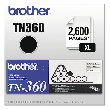 Brother Toner, Brother, DCP7030, Blk TN360