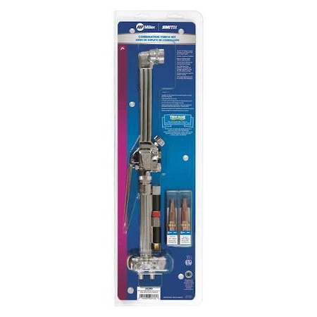 Smith Equipment Combination Torch Kit, SC Heavy Duty Series, Acetylene, Welds Up To 1/2 in SC209 16280