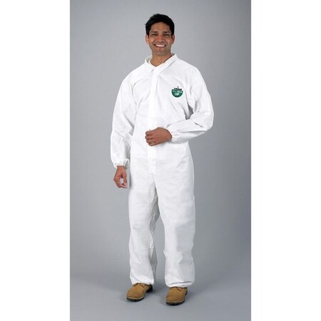 Lakeland Xl, White, Zipper PBLM3P417-XL