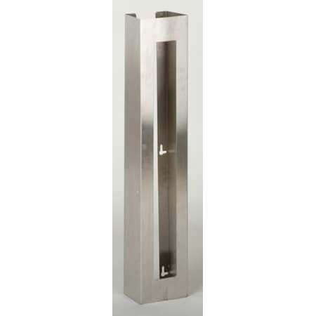 Zoro Select Glove Dispenser, Stainless Steel, Holds (3) Boxes , Silver , 30"H x '5-1/2"W x  3-3/4"D 6GKZ3