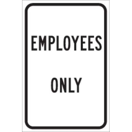 Brady Parking Sign, 18"H, 12"W, Aluminum, 115462 115462