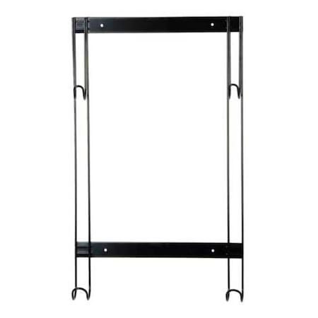 Zoro Select Hard Hat Rack, Color: Black 6GLA9