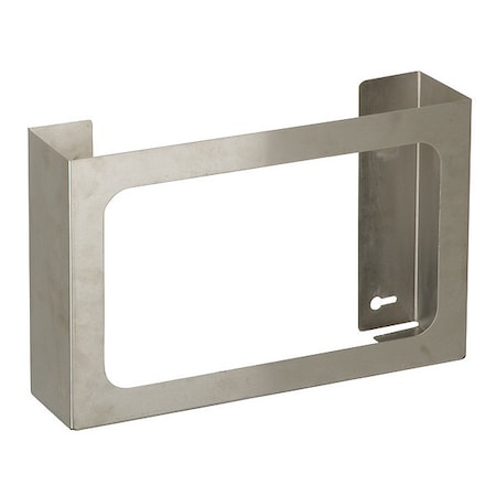 Zoro Select Glove Dispenser, Stainless Steel, Holds (3) Boxes , Silver , 10"H x 16"W x 3-3/4"D 6GLA1