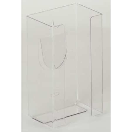 Zoro Select Glove Dispenser, Acrylic, Holds (1) Box , Clear , 10"H x 5-1/2"W x 3-3/4"D 6GLA3