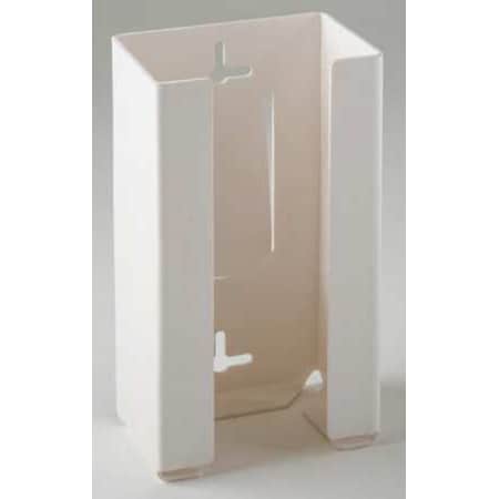 Zoro Select Glove Dispenser, Acrylic, Holds (1) Box , White , 10"H x 5-1/2"W x 3-3/4"D 6GLA4