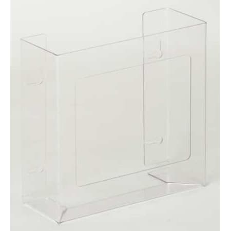Zoro Select Glove Dispenser, Acrylic, Holds (2) Boxes , Clear , 10"H x 10-1/2"W x 3-3/4"D 6GLA5