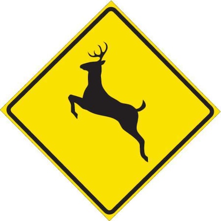 Brady Traffic Sign, 24 in H, 24 in W, Aluminum, Diamond, English, 115649 115649