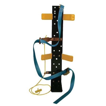 Zoro Select Bracket, Black/Yellow, Nylon, Thermoplastic 6GMP7