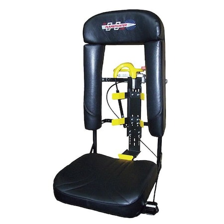 Zoro Select Seat, Black/Gray, Fabric 6GMR2