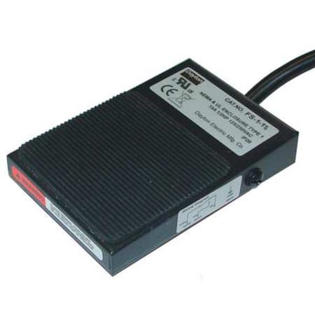 Dayton Light Duty Foot Switch, Piggy Back Plug 6GPF0