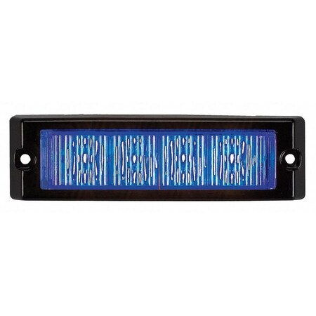 Pse Amber Sngl Hd Dash/Deck Light, LED, Blue, 4-1/2 W XT4BB