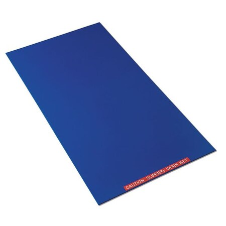 Condor Tacky Mat Base, Blue, 28 x 47 In 6GRF4