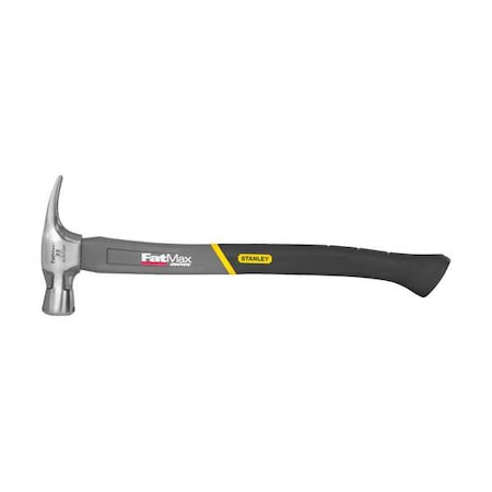 Stanley Framing Hammer, Graphite, Axe, Milled, 22 Oz 51-021
