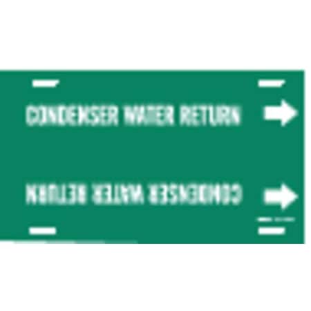 Brady Pipe Mrkr, Condenser Water Return, 10 to15 4040-H