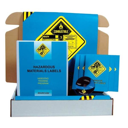 Marcom Hazardous Materials Labels DVD Kit K0000139EM