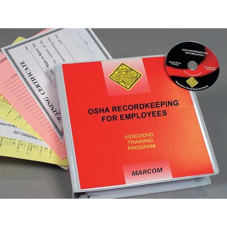 Marcom OSHA Recordkeeping Employees DVD Program V0000179EO
