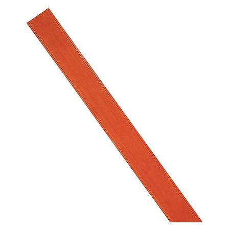 Zoro Select Nonreflective Marking Stake, Reinforced Polymer, Non-Reflective, 66 in Height, Orange 96950