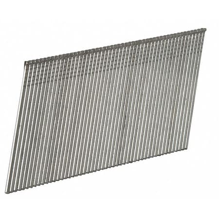 Metabo Hpt Angled Finish Nails, 16 ga, Electro Galvanized, 20 Degrees, 2000 PK 14415