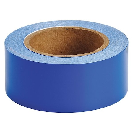 Brady Pipe Marking Tape, Blue, 2in W, 90ft Roll L 55262