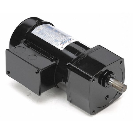 Leeson AC Gearmotor, 165 in-lb Max. Torque, 85 RPM Nameplate RPM, 208-230/460V AC Voltage, 3 Phase 096068.00
